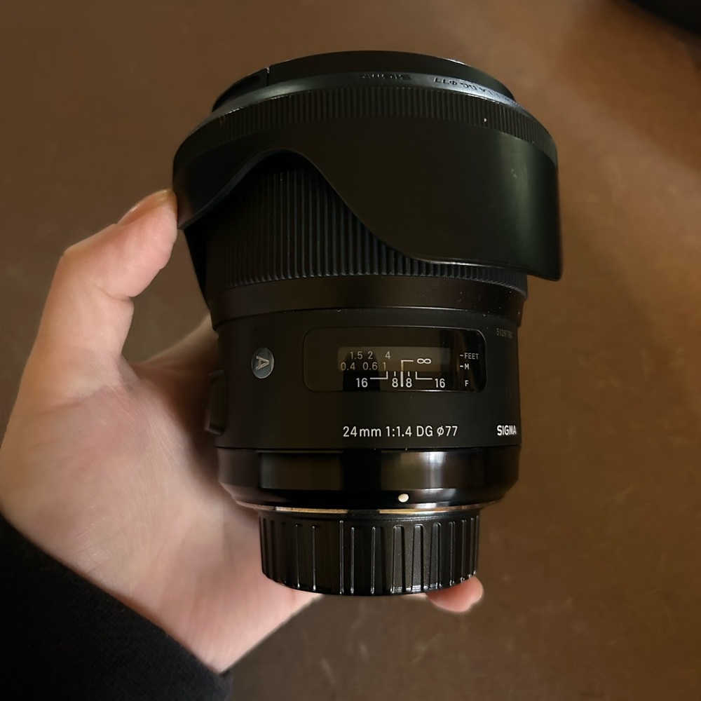 Sigma 24mm f1.4 DG HSM Art lens for Nikon